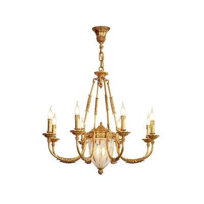 Valerix Brass Chandelier