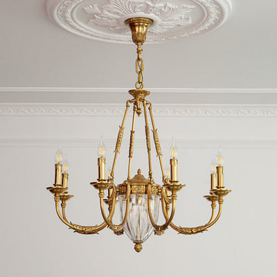 Valerix Brass Chandelier