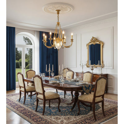 Valerix Brass Chandelier