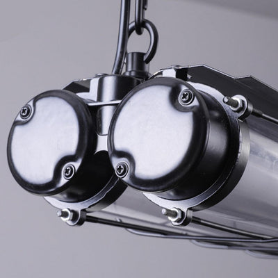 Alaric Industrial Linear Pendant Light