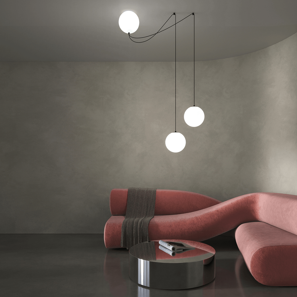 Asteris Noctis Globe Pendant Lamp