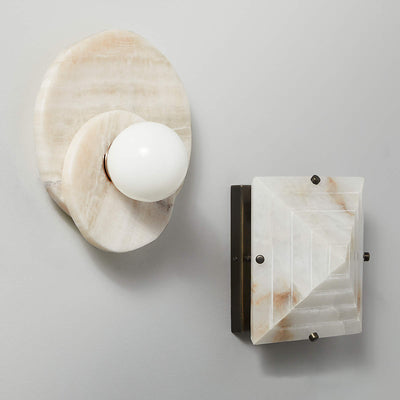 Alorarae Organic Alabaster Wall Light