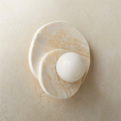 Alorarae Organic Alabaster Wall Light
