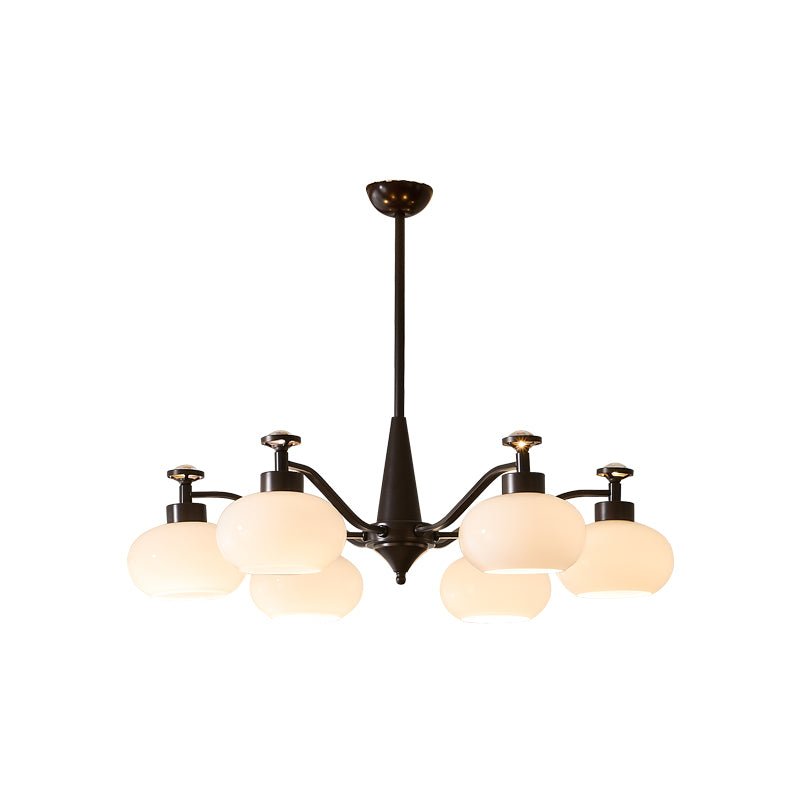 Althaen Elegance Vintage Glass Chandelier