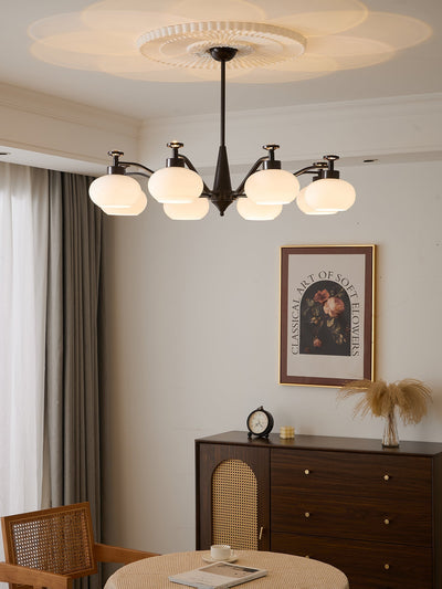 Althaen Elegance Vintage Glass Chandelier