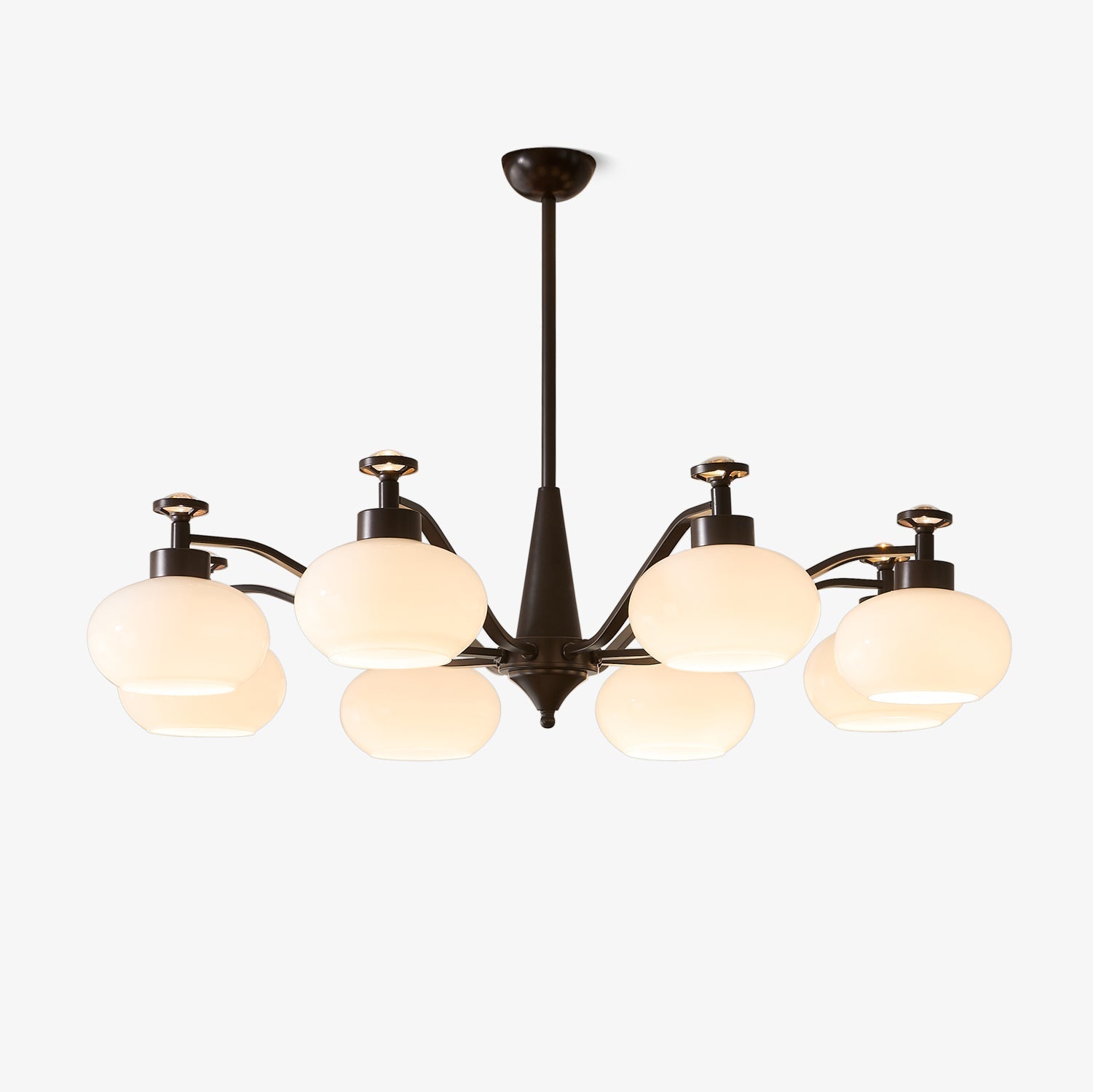 Althaen Elegance Vintage Glass Chandelier