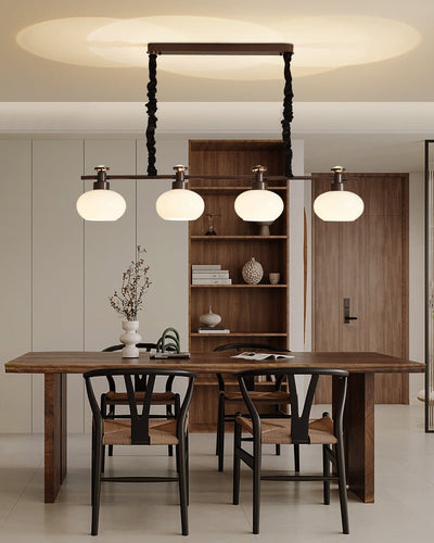 Althaen Elegance Vintage Glass Chandelier
