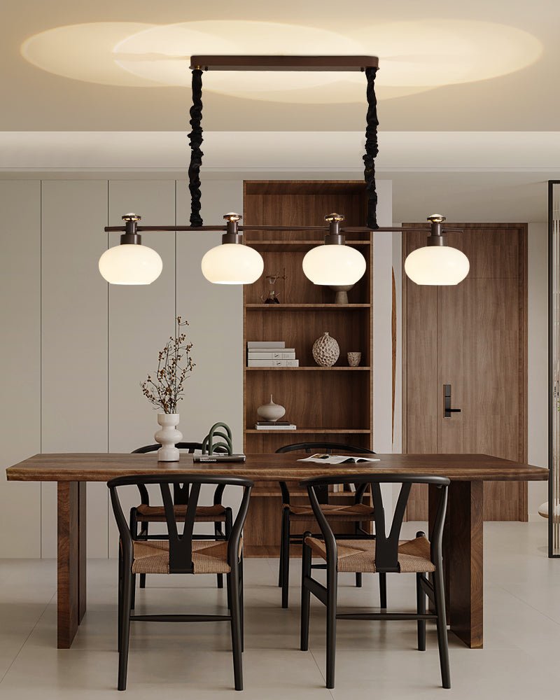 Althaen Elegance Vintage Glass Chandelier