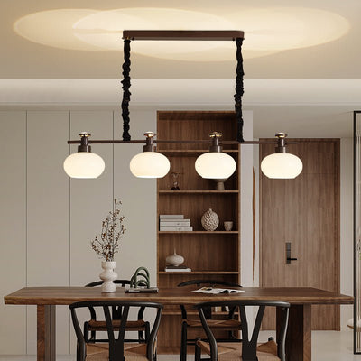 Althaen Elegance Vintage Glass Chandelier
