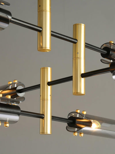 Eloz Chandelier Double 6-Light Modern