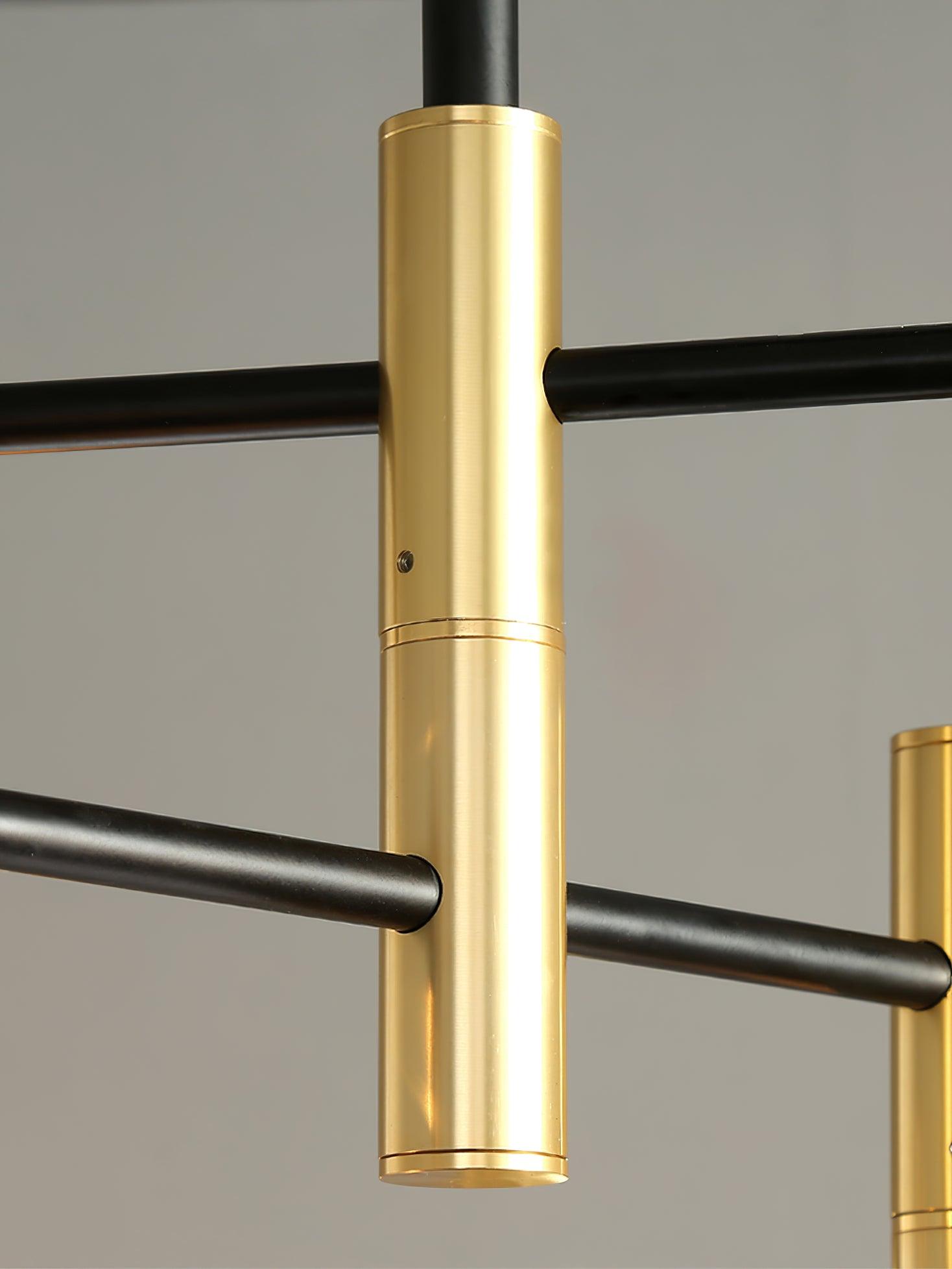 Eloz Chandelier Double 6-Light Modern