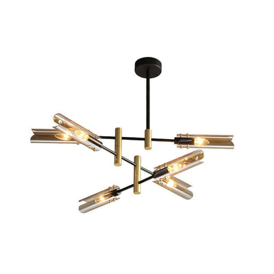 Eloz Chandelier Double 6-Light Modern