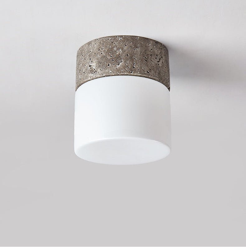 Valirina Travertine Ceiling Lamp