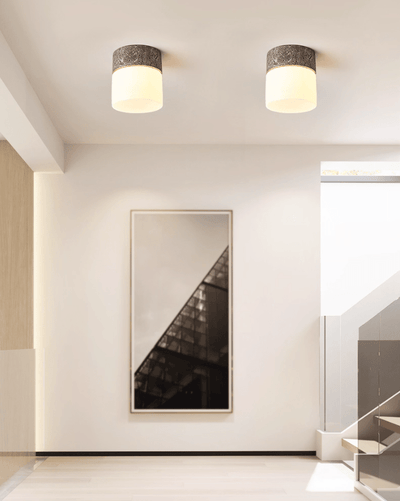 Valirina Travertine Ceiling Lamp