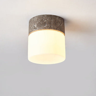 Valirina Travertine Ceiling Lamp