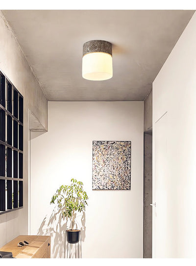 Valirina Travertine Ceiling Lamp
