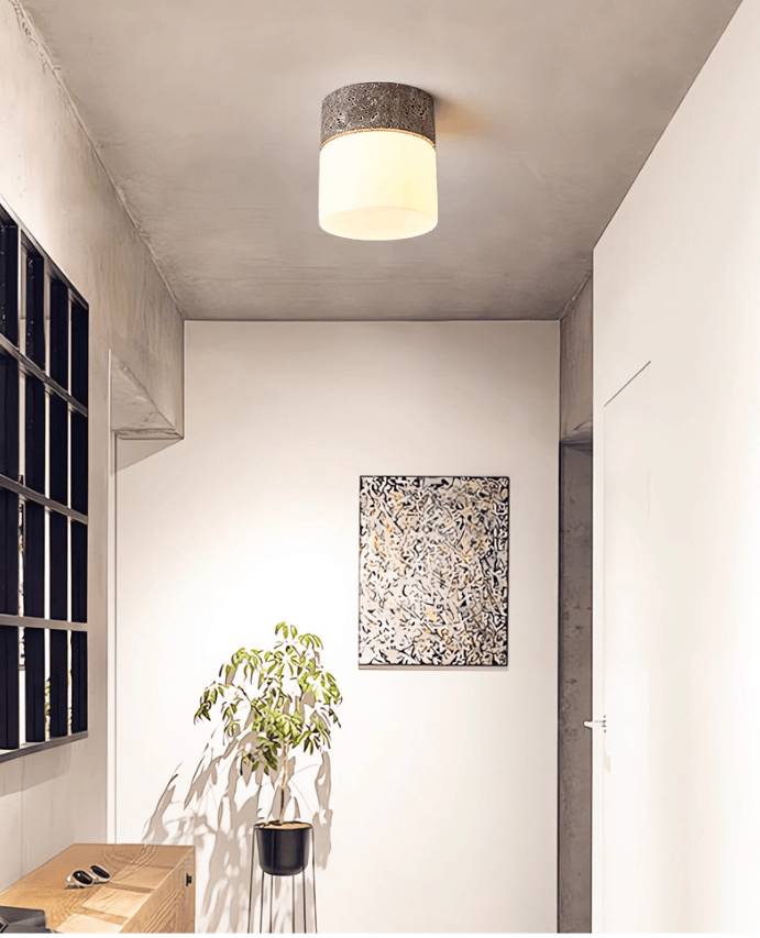Valirina Travertine Ceiling Lamp
