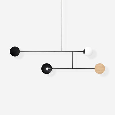 Orbital Balance Modern Linear Pendant Light - Neutral Decor