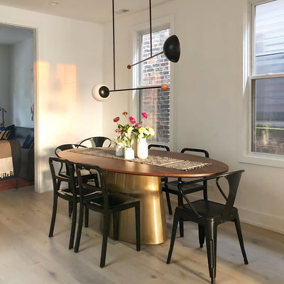 Orbital Balance Modern Linear Pendant Light - Neutral Decor