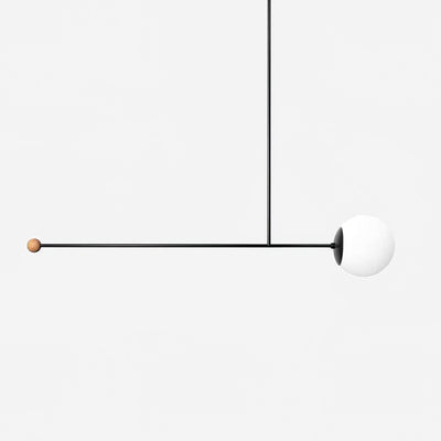 Orbital Balance Modern Linear Pendant Light - Neutral Decor