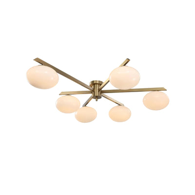 Velaraya Modern Glass Ceiling Light