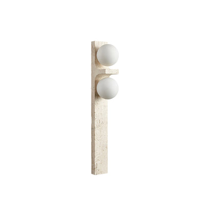 Cassiopeia Travertine Wall Light