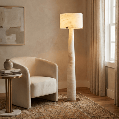 Nivaline Alabaster Floor Lamp