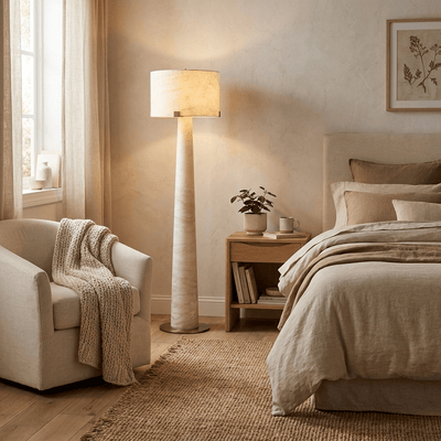 Nivaline Alabaster Floor Lamp