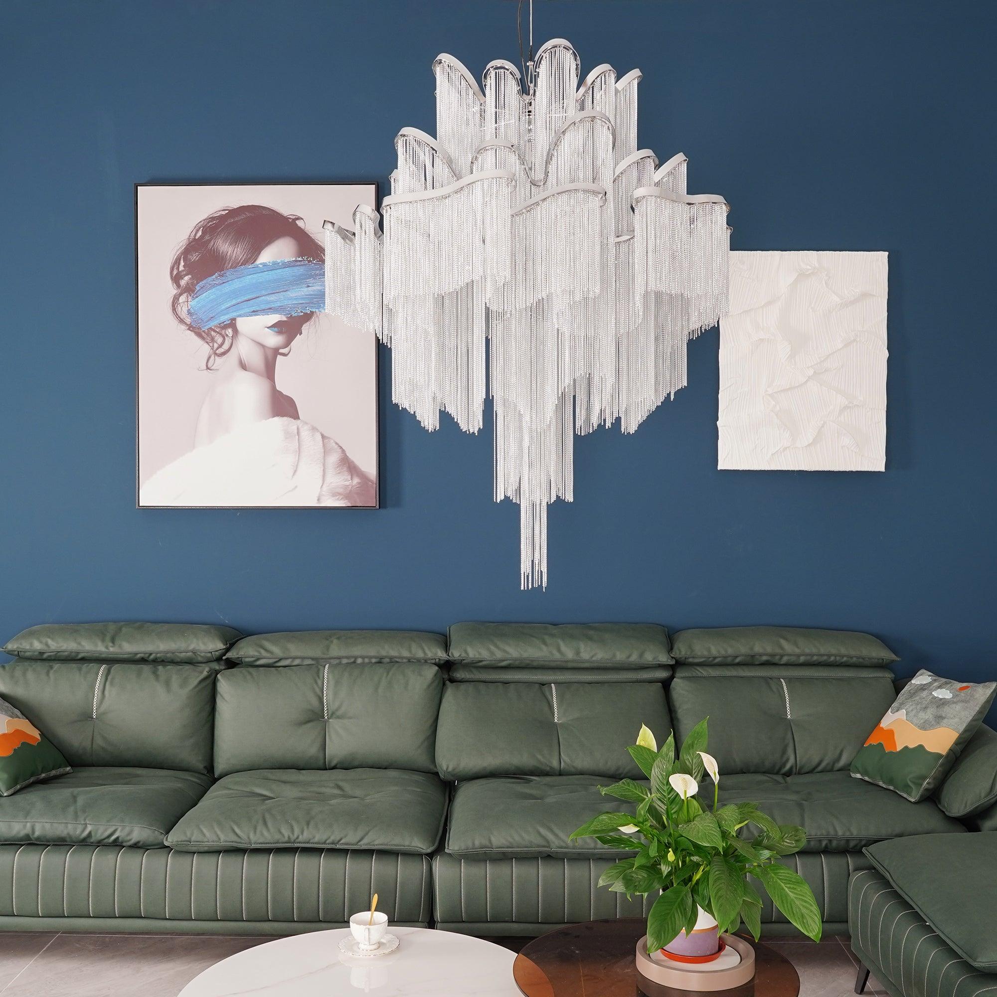 Noririne Stream Chain Chandelier