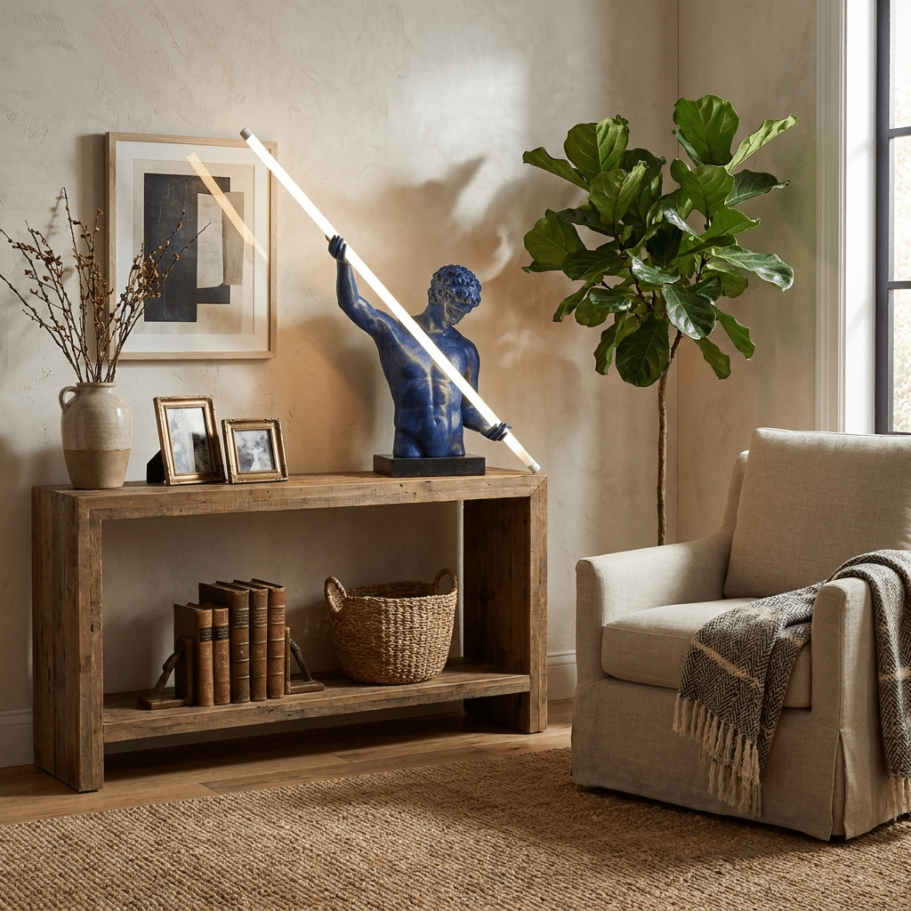 Atlas Beam Sculpture Lamp