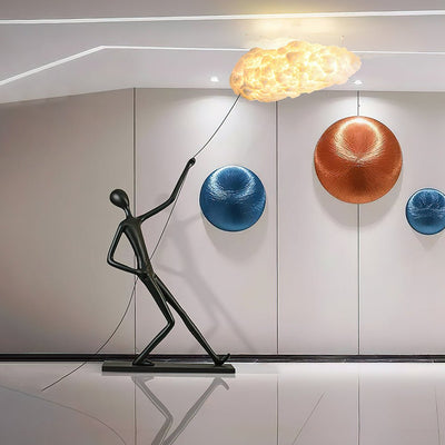 Cildes Cotton Sculpture Lamp