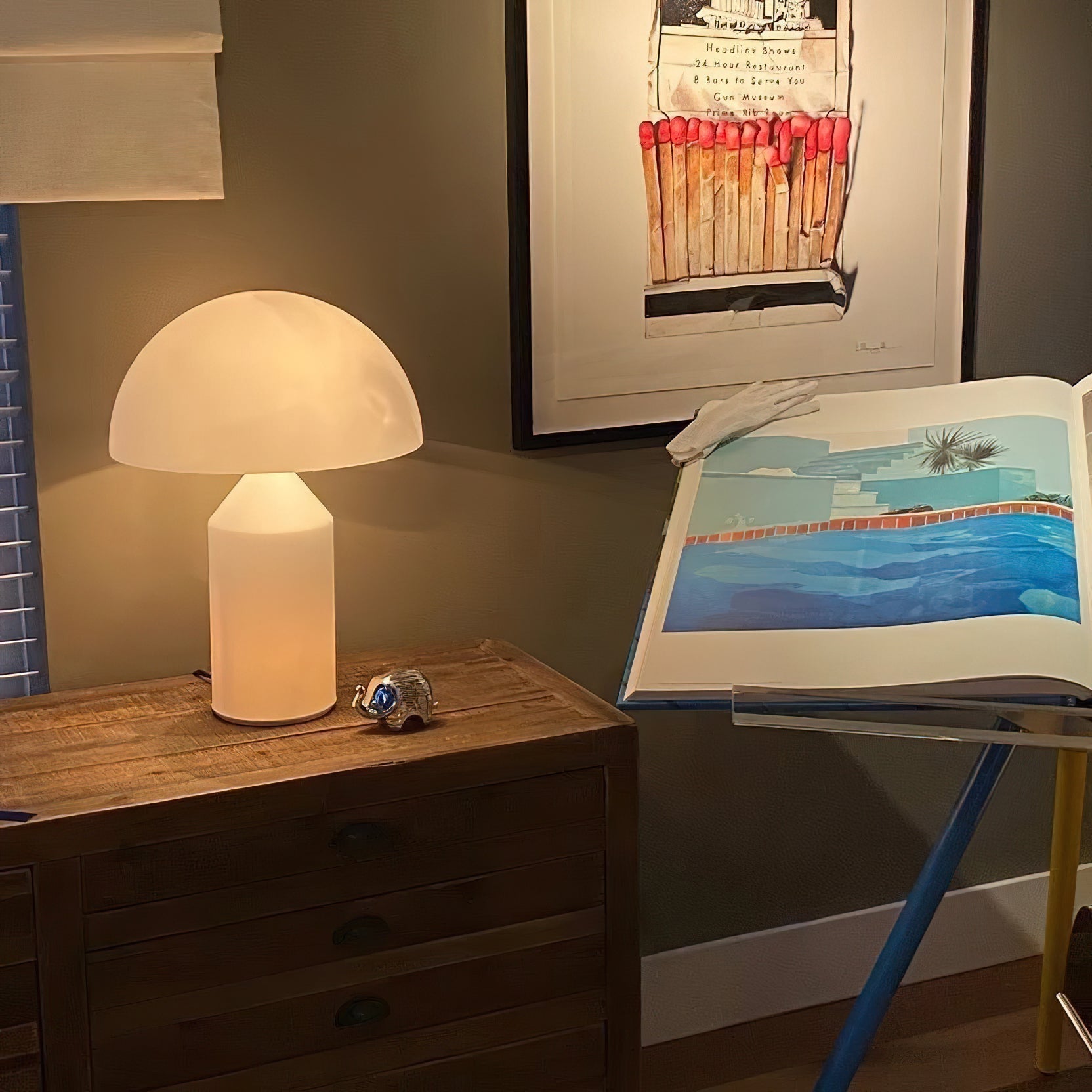 Mossie Alabaster Table Lamp