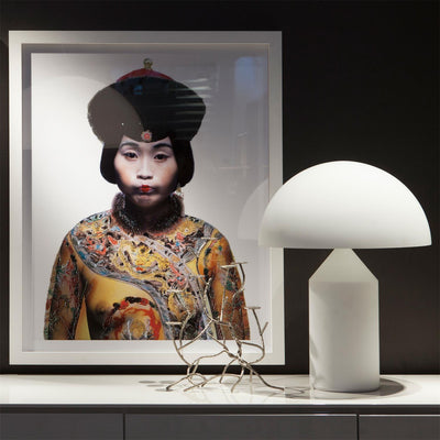 Celanielle Glass Table Lamp