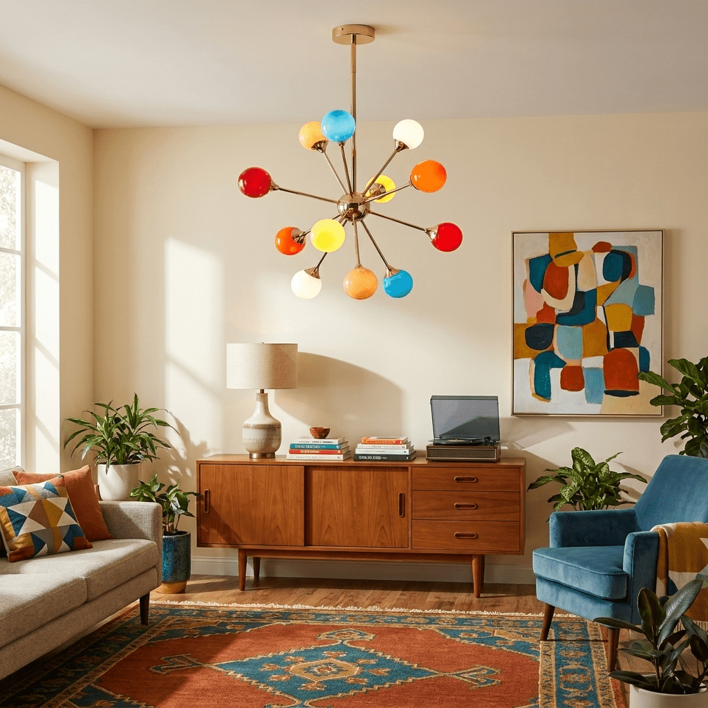 Atomic Sputnik Chandelier
