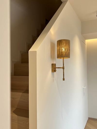 Aurewell Fabric Indoor Wall Light