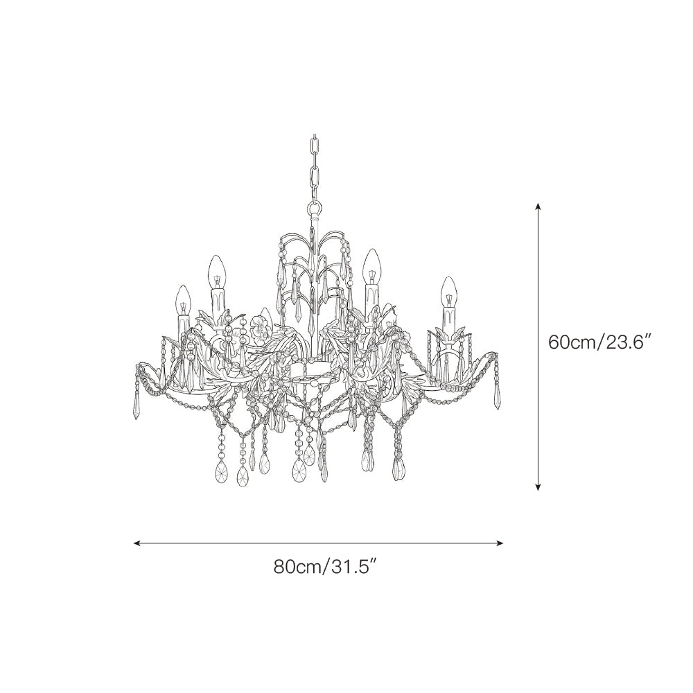 Somna Floral Chandelier
