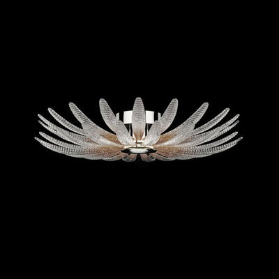 Ignatius Glass Petal Ceiling Light