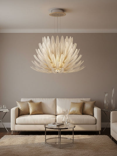 Valerio Aurelia Glass Petal Chandelier