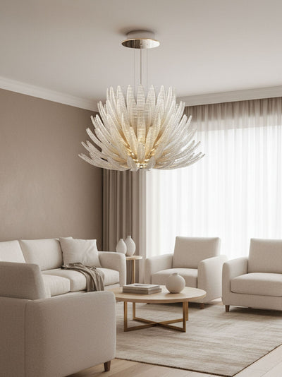 Valerio Aurelia Glass Petal Chandelier