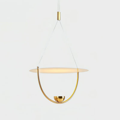 Vecaros Modern Minimalist Disc Pendant Lamp