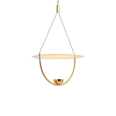 Vecaros Modern Minimalist Disc Pendant Lamp