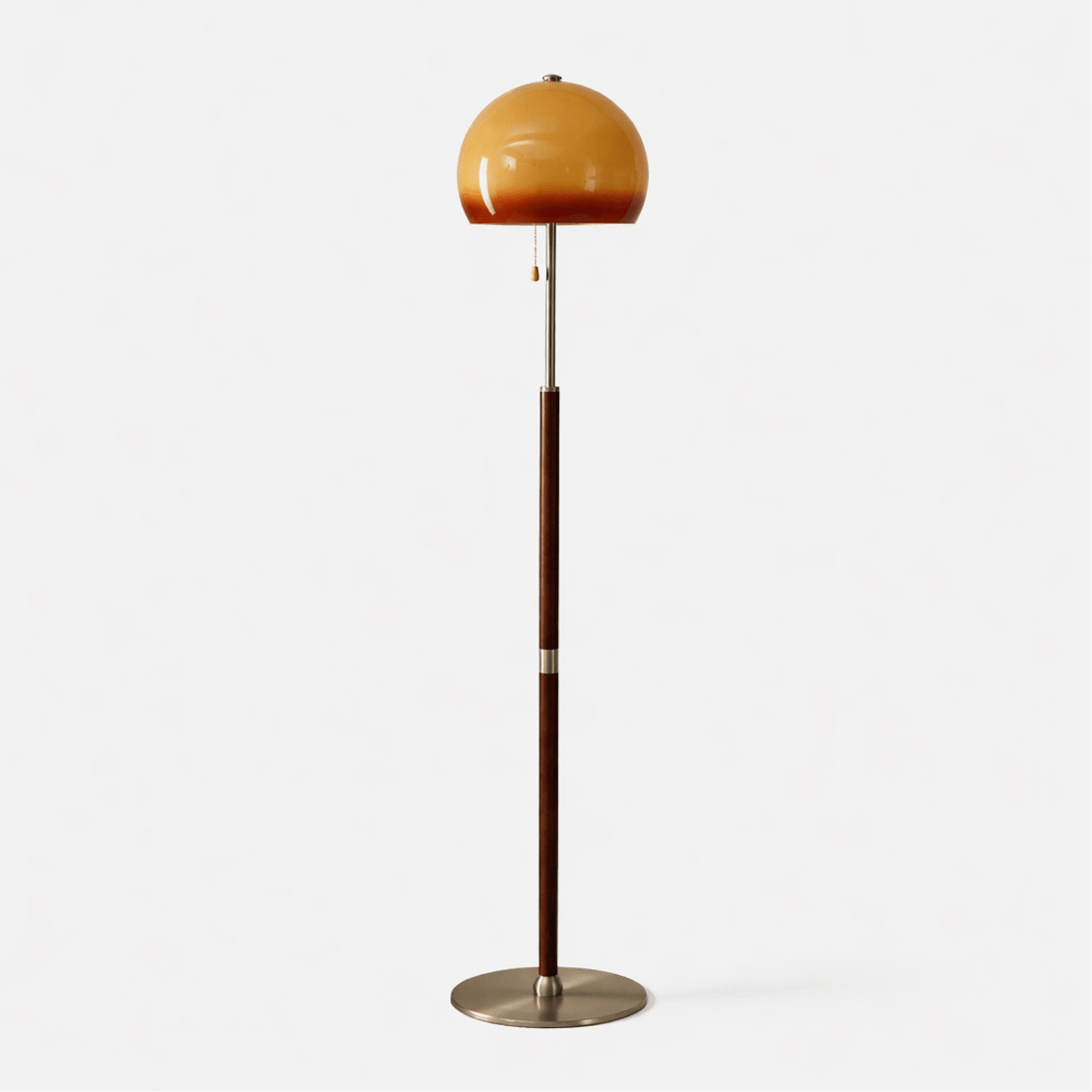 Terielella Amber Dome Floor Lamp