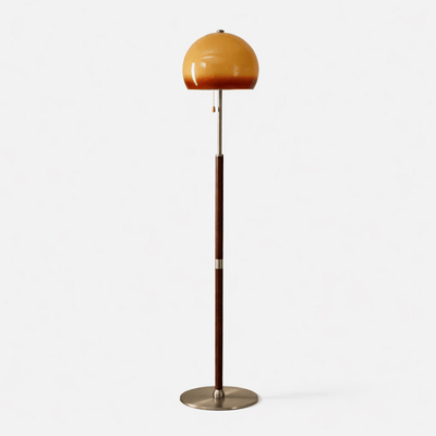 Terielella Amber Dome Floor Lamp