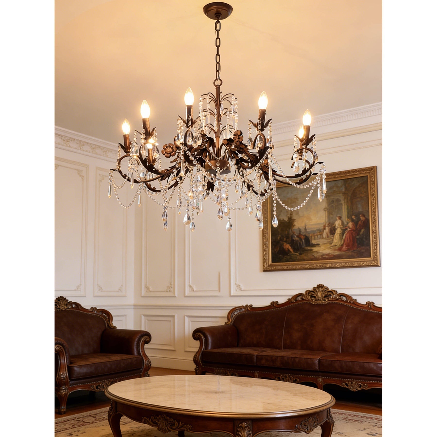 Somna Floral Chandelier