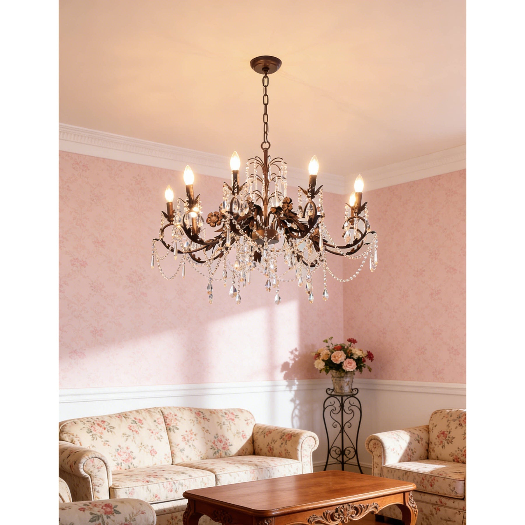Somna Floral Chandelier
