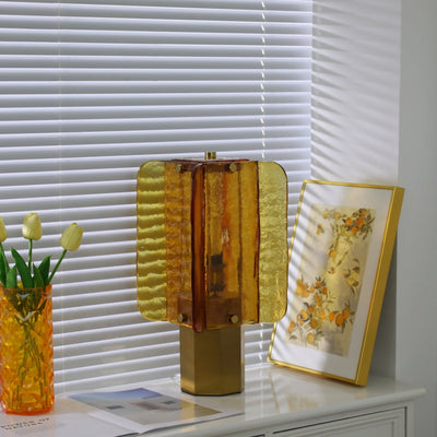 Aurelia Glass Table Lamp - Neutral Decor