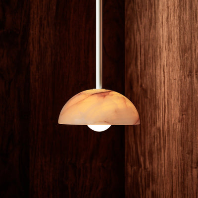 Eronex Modern Minimalist Elegance Brass Glass Pendant Lamp