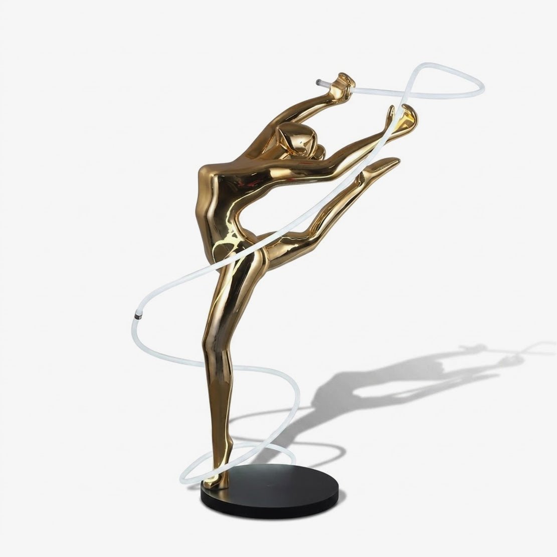 Elaeline Ribbon Dancer Floor Lamp