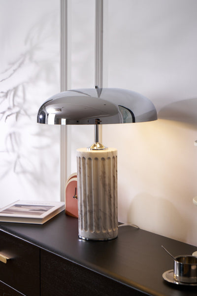 Zenith Modern Marble Table Lamp