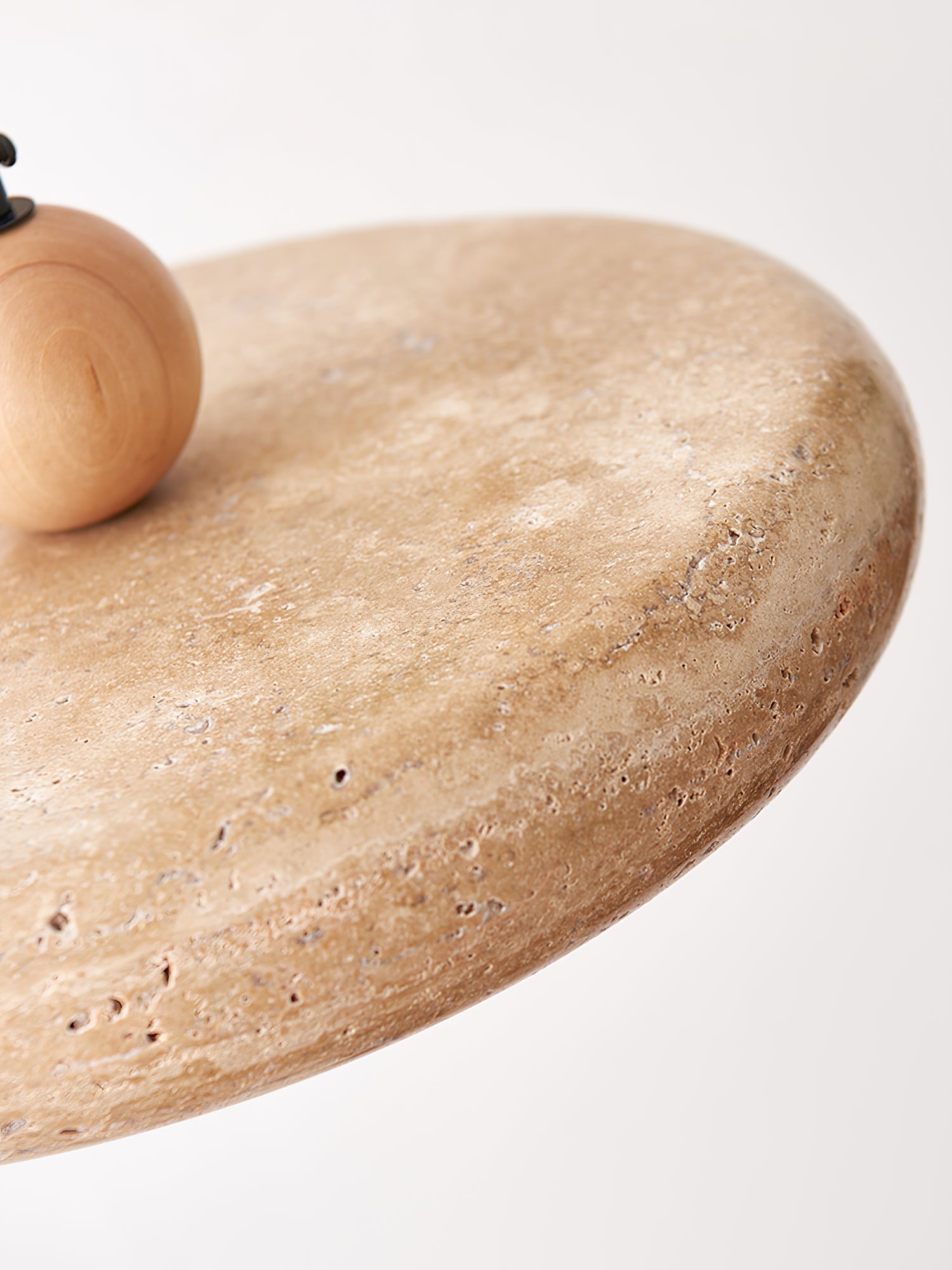 Noraraine Minimalist Travertine Pendant Light